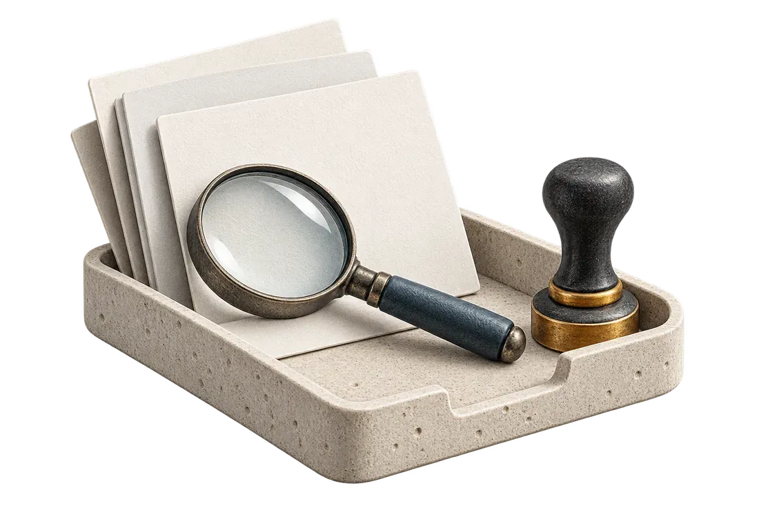 Evidence prepared for human review