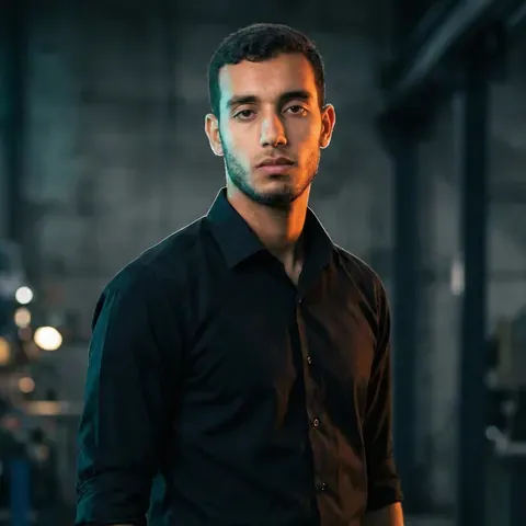 Portrait of El Mehdi Kourchal